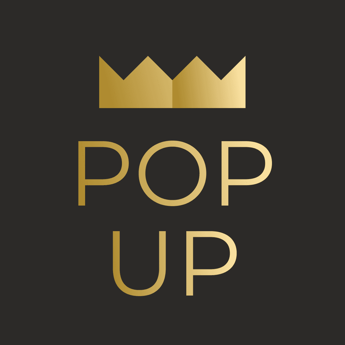 Popup king logo