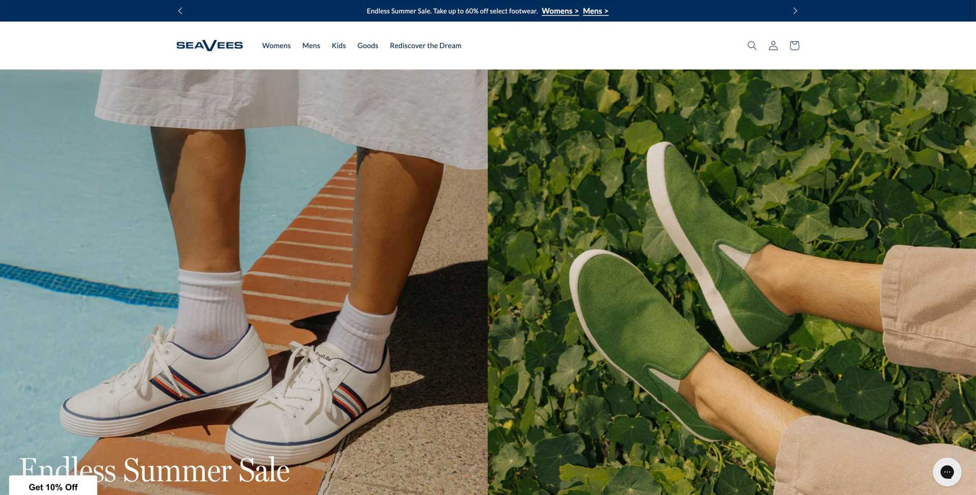 SeaVees Official | Sneakers and Slip Ons | Rediscover the Dream