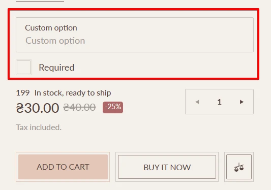 custom-field
