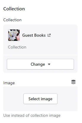 Collection list (Block collection)