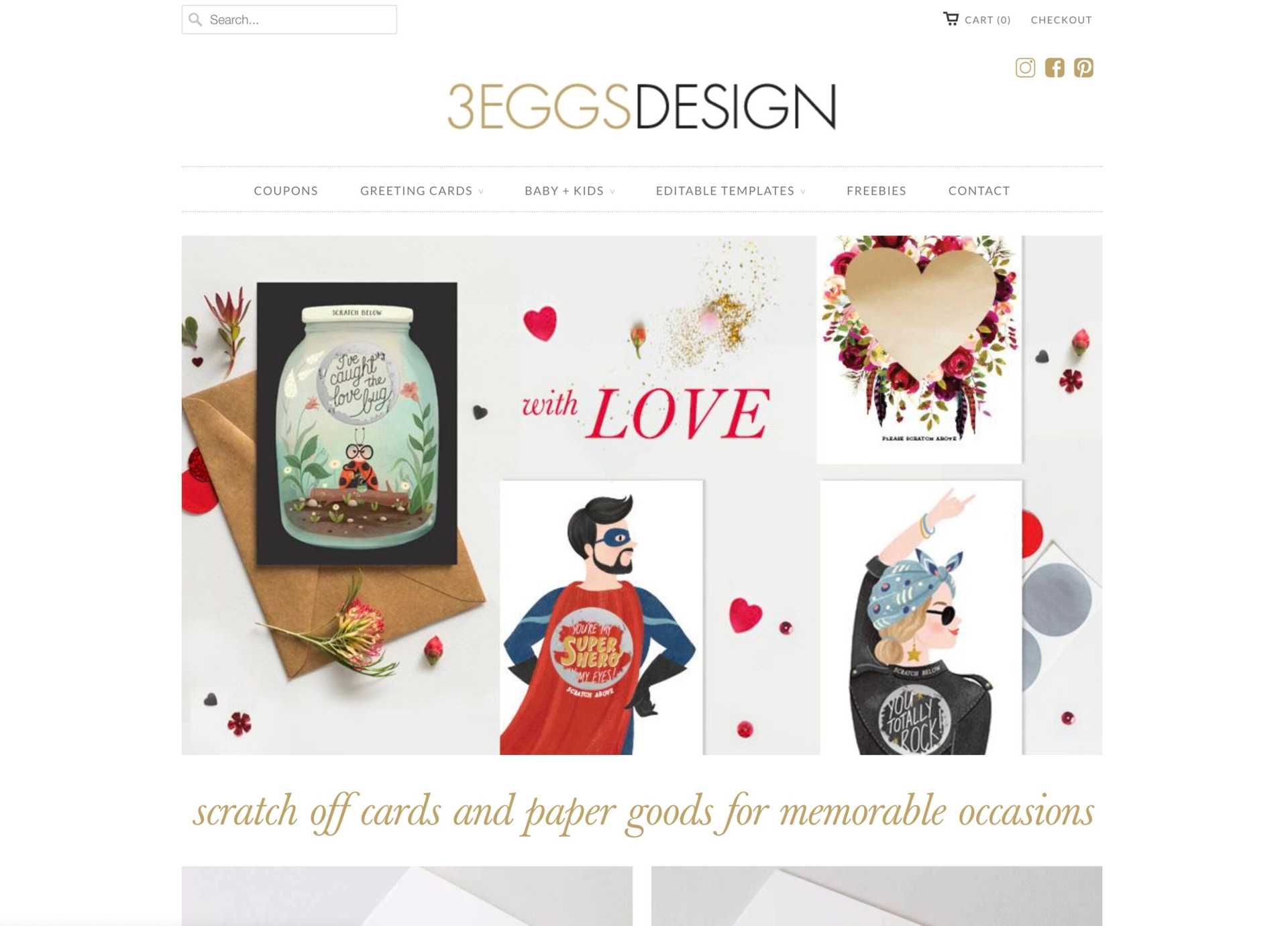 3 Eggs Design - Paper Goods For Memorable Occasions