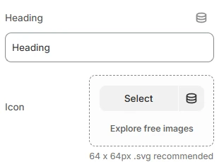 Benefits Blocks settings