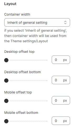Swipe layout