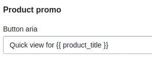 Product promo settings (Translation)