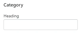 FAQ template (Block category)