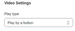 video setting