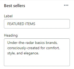 Best sellers (General)
