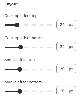 cart layout