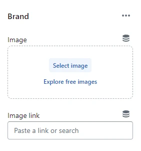 Shop by brand (Block settings)