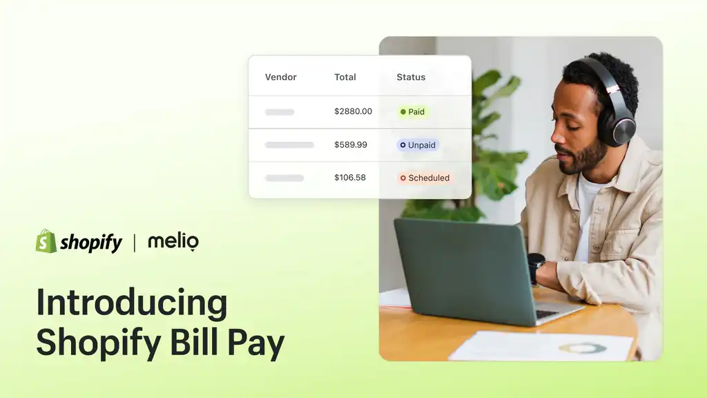Introducing Shopify Bill Pay: Pay Any Business, Any Way You Want