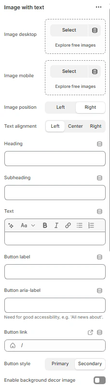 image-with-text-section-settings