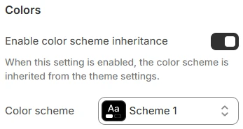 Gift card colors