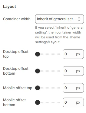 newsletter-layout-settings