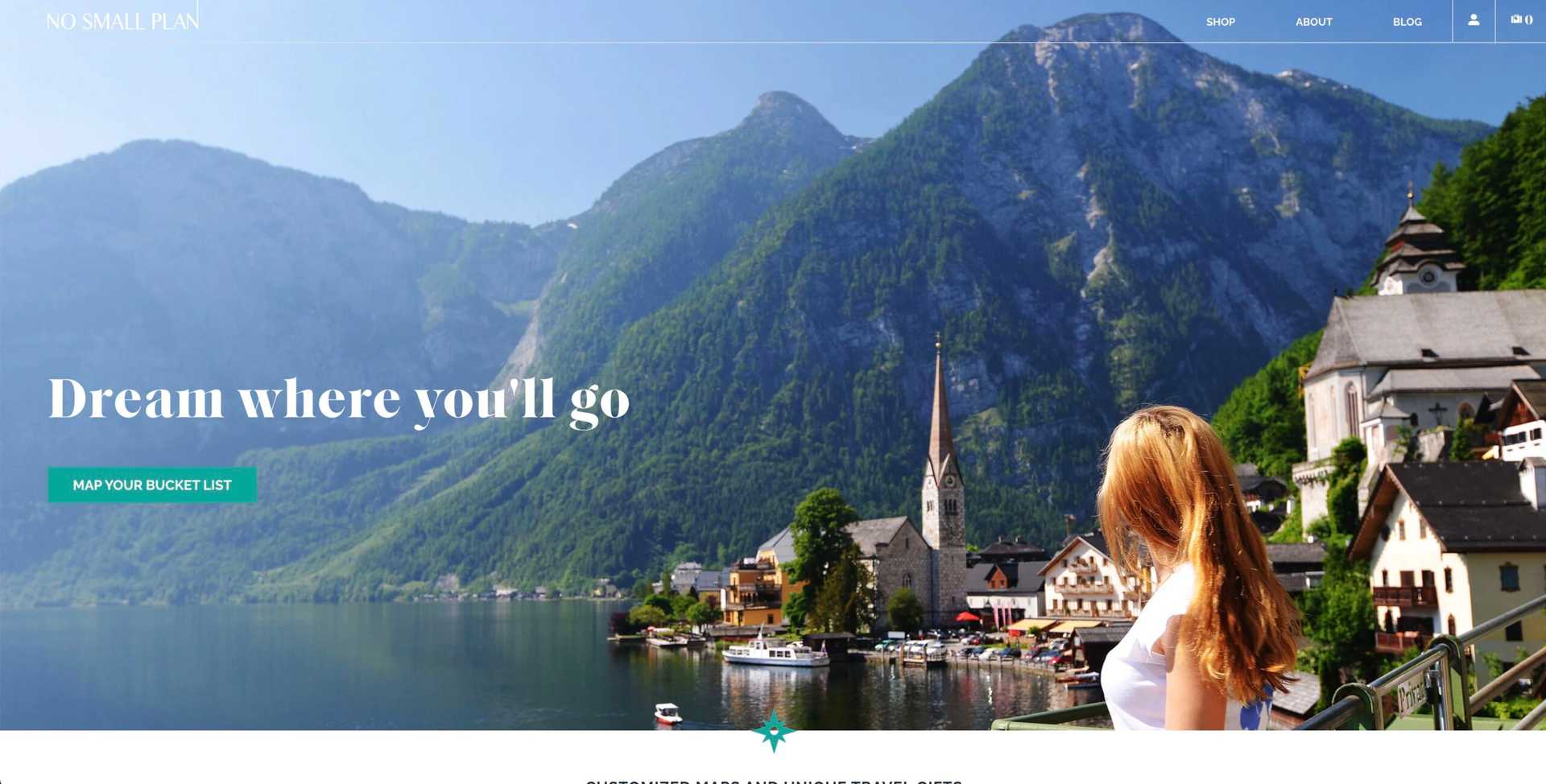 No Small Plan | Unique Travel Gifts | Customized Maps