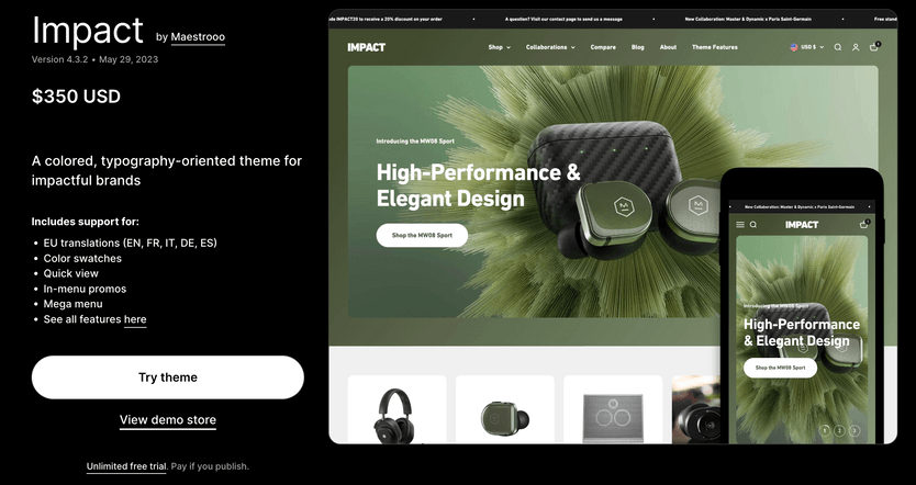 Top 5 Shopify Themes and Their Top 5 Benefits
