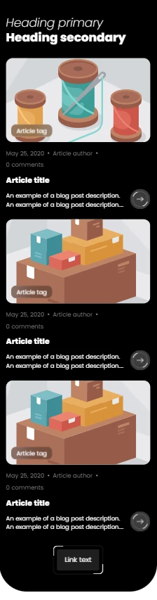 Blog posts mobile 1