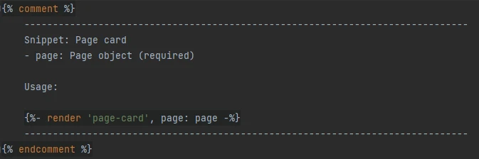 Snippet: page-card.liquid