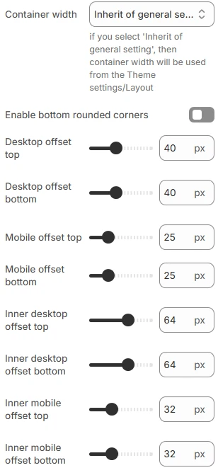 Benefits layout