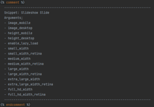 Snippet: slideshow-slide.liquid