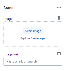 Shop by brand (Block settings)