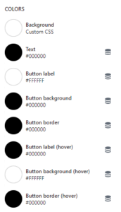 Story telling (Blocks settings. Colors)