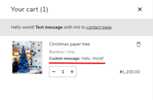 Featured product / product template (Block Custom field. Preview)