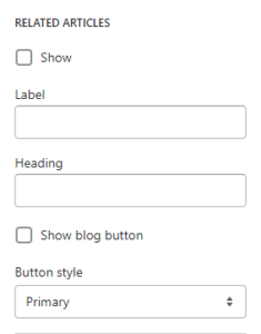Article template (Related articles)