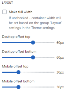 Blog template (Layout)