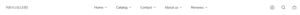 Header (Logo. Desktop position. Left)