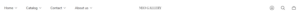 Header (Logo. Desktop position. Center)