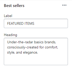 Best sellers (General)