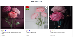 Featured products (Enable product cards indent)