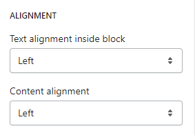 Slideshow (Block image. Alignment)