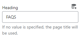 FAQ template (General)