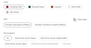 Featured product / product template (Block Options preview)