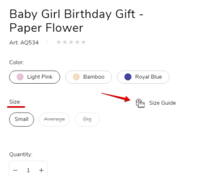 Featured product (Size guide 4)