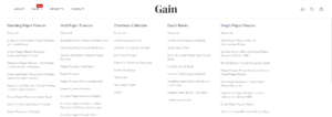 Header (Block Mega menu row menus. Preview)