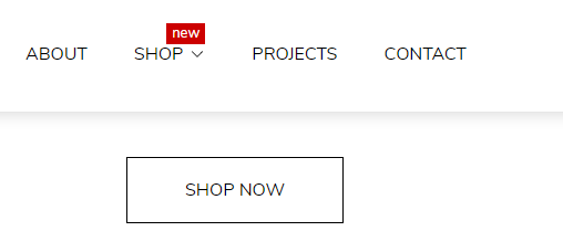 Header (Block Mega menu row menus. General. Badge text)