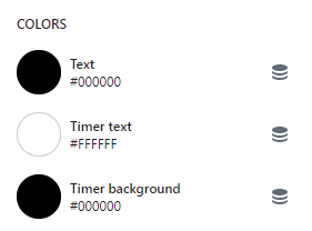 Featured product / product template (Block Countdown timer. Colors)