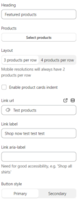 Featured products (General)
