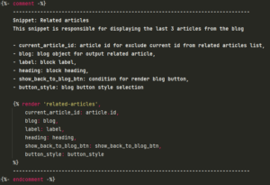 Snippet: related-articles.liquid