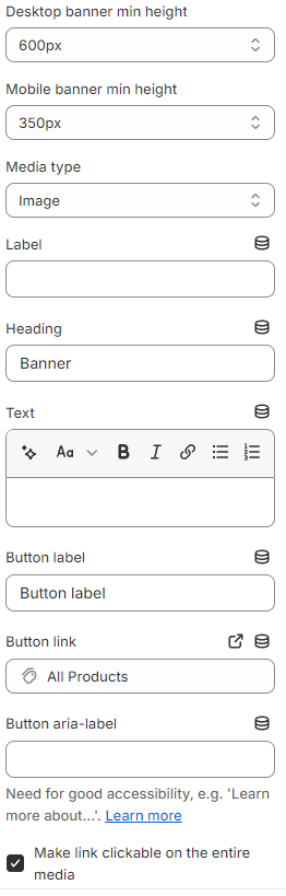 banner full width