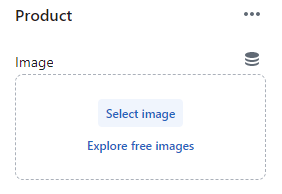 Trend products (Block settings. General)