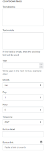 Announcement bar (Coundown timer)