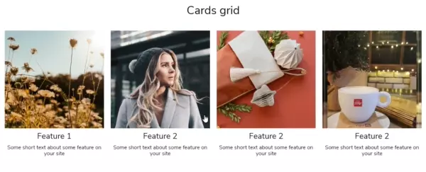 Cards grid (preview)