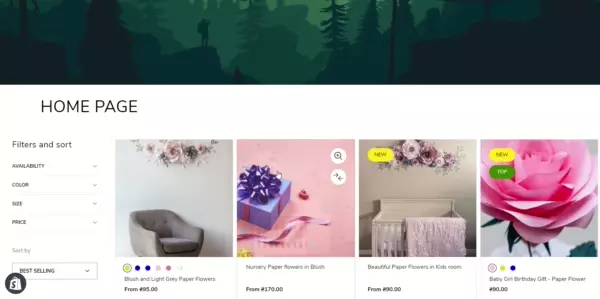 Compare products settings (Preview)
