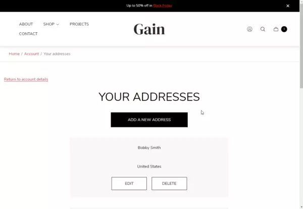 Addresses template (Preview)