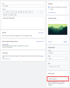 Pages. Article 1