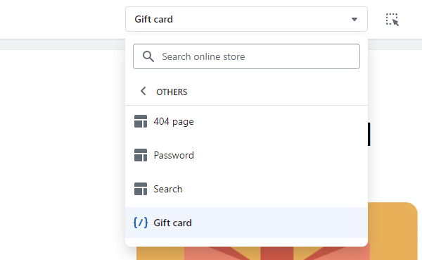 Pages. Gift card 1