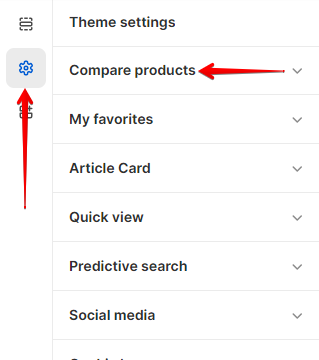 Compare products